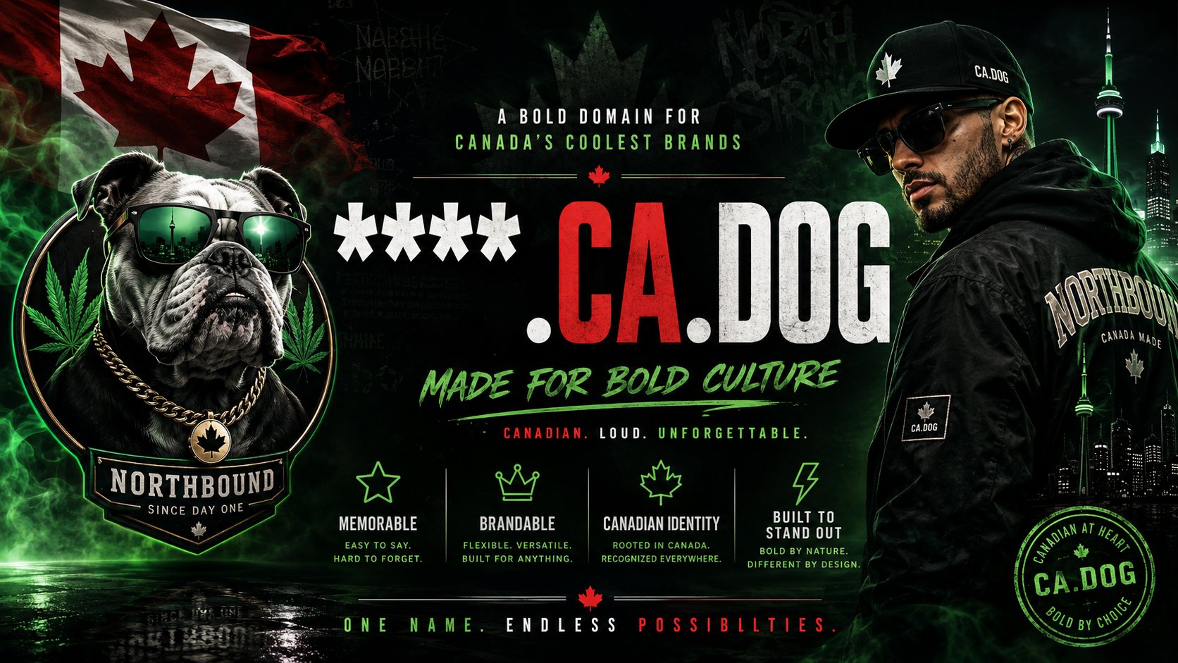 Promotional banner for ca.dog